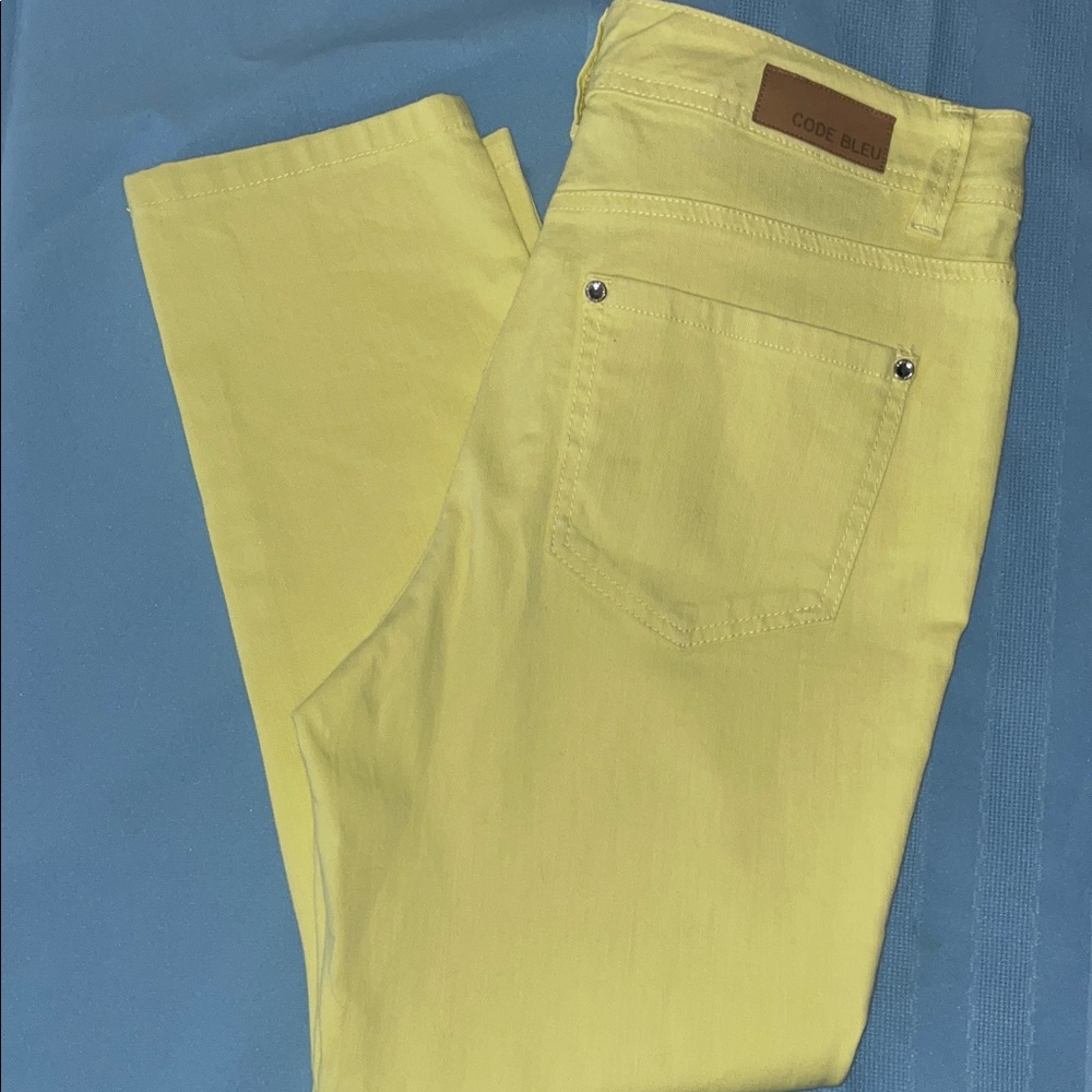 Code Bleu Lemon Pants